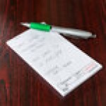 Choice 1 Part White Blank Guest Check with Carbon Sheet - 100/Case