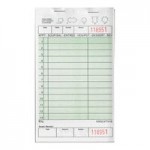 Choice 1 Part White Blank Guest Check with Carbon Sheet - 100/Case
