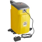 Heinz Keystone 1.5 Gallon Yellow Plastic Countertop Mustard Pump Dispenser with Touchless Automatic Dispensing Lid