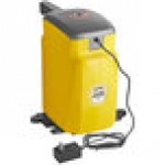 Heinz Keystone 1.5 Gallon Yellow Plastic Countertop Mustard Pump Dispenser with Touchless Automatic Dispensing Lid