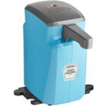 Heinz Keystone 1.5 Gallon Yellow Plastic Countertop Mustard Pump Dispenser with Touchless Automatic Dispensing Lid