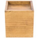 Cal-Mil 3427-5-99 Madera Rustic Pine Riser with Jar - 4 1/4