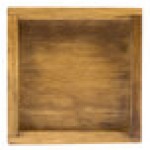 Cal-Mil 3427-5-99 Madera Rustic Pine Riser with Jar - 4 1/4