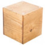 Cal-Mil 3427-5-99 Madera Rustic Pine Riser with Jar - 4 1/4