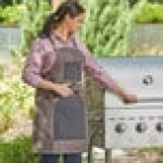 Backyard Pro Smoke Heavy-Duty Canvas Grilling Apron with Utility Pockets - 32 1/2