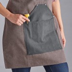 Backyard Pro Smoke Heavy-Duty Canvas Grilling Apron with Utility Pockets - 32 1/2