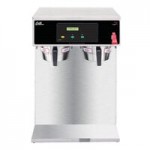 Curtis ThermoPro 2.2 Liter Stainless Steel Lined Black Airpot with Lever TLXA2203S000