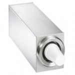 Vollrath 58821-A Stainless Steel 1-Slot 8 - 44 oz. Countertop Cup Dispenser Cabinet