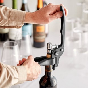 Franmara VinoPull 3-Piece Uncorking Set with Foil Cutter and Extra Worm 7325