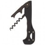 Franmara Boomerang Nickel-Plated Two-Step Waiter's Corkscrew with Soft-Touch Black Handle 2037NIC Franmara Boomerang Nickel-Plated Two-Step Waiter's Corkscrew with Soft-Touch Black Handle 2037NIC