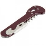 Franmara Boomerang Nickel-Plated Two-Step Waiter's Corkscrew with Soft-Touch Black Handle 2037NIC Franmara Boomerang Nickel-Plated Two-Step Waiter's Corkscrew with Soft-Touch Black Handle 2037NIC