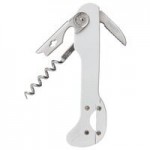 Franmara Boomerang Nickel-Plated Two-Step Waiter's Corkscrew with Soft-Touch Black Handle 2037NIC Franmara Boomerang Nickel-Plated Two-Step Waiter's Corkscrew with Soft-Touch Black Handle 2037NIC