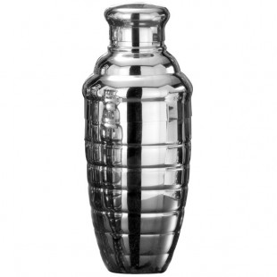 American Metalcraft BHS117 16 oz. Stainless Steel Beehive Shaker American Metalcraft BHS117 16 oz. Stainless Steel Beehive Shaker