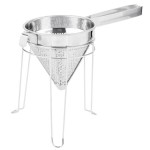 Weston 83-3030-W Stainless Steel China Cap Strainer and Pestle Set