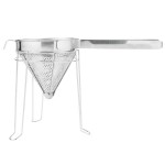 Weston 83-3030-W Stainless Steel China Cap Strainer and Pestle Set