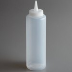 Vollrath 52063 Traex® 12 oz. Clear Single Tip Slim Profile Squeeze Bottle Vollrath 52063 Traex® 12 oz. Clear Single Tip Slim Profile Squeeze Bottle