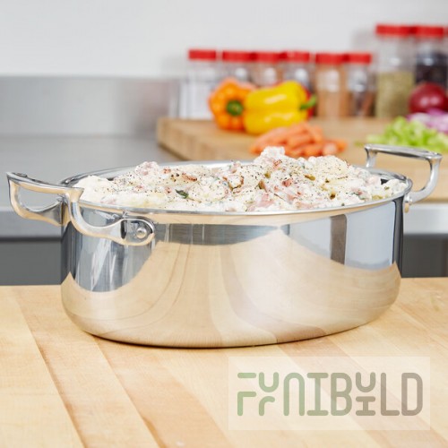 Vollrath 49452 Miramar® Display Cookware 5.1 Qt. Oval Au Gratin