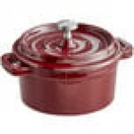 Valor 16 oz. Merlot Enameled Mini Cast Iron Pot with Cover Valor 16 oz. Merlot Enameled Mini Cast Iron Pot with Cover