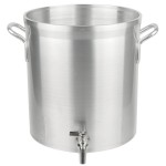 Vollrath 68631 Wear-Ever Classic Select 32 Qt. Heavy Duty Aluminum Stock Pot with Faucet Vollrath 68631 Wear-Ever Classic Select 32 Qt. Heavy Duty Aluminum Stock Pot with Faucet