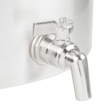 Vollrath 68631 Wear-Ever Classic Select 32 Qt. Heavy Duty Aluminum Stock Pot with Faucet Vollrath 68631 Wear-Ever Classic Select 32 Qt. Heavy Duty Aluminum Stock Pot with Faucet