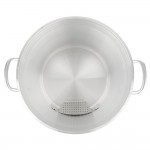 Vollrath 68631 Wear-Ever Classic Select 32 Qt. Heavy Duty Aluminum Stock Pot with Faucet Vollrath 68631 Wear-Ever Classic Select 32 Qt. Heavy Duty Aluminum Stock Pot with Faucet