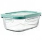 OXO Good Grips SmartSeal 3.5 Cup Clear Rectangular Glass Container with Leakproof Snap-On Lid OXO Good Grips SmartSeal 3.5 Cup Clear Rectangular Glass Container with Leakproof Snap-On Lid
