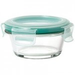 OXO Good Grips SmartSeal 3.5 Cup Clear Rectangular Glass Container with Leakproof Snap-On Lid OXO Good Grips SmartSeal 3.5 Cup Clear Rectangular Glass Container with Leakproof Snap-On Lid