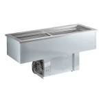 Delfield N8146NBP Narrow Two Pan Drop In Refrigerated Cold Food Well