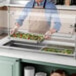 Delfield N8146NBP Narrow Two Pan Drop In Refrigerated Cold Food Well