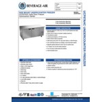 Beverage-Air UCF67AHC-104 67