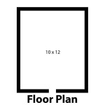 Norlake FTB1012-CX Fast Trak 10' x 12' x 6' 7