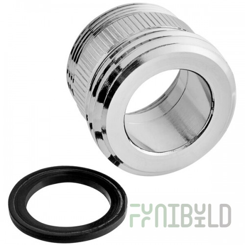 AvaMix 928GHTM5564F Garden Hose Faucet Adapter with Washer - 15/16
