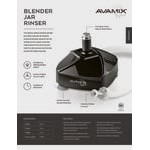 AvaMix 928GHTM5564F Garden Hose Faucet Adapter with Washer - 15/16