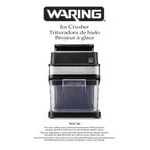 Waring WIC50 5 lb. Commercial Countertop Ice Crusher - 120V, 110W Waring WIC50 5 lb. Commercial Countertop Ice Crusher - 120V, 110W