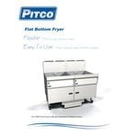 Pitco® FBG24-SSTC Natural Gas 57-87 lb. Flat Bottom Floor Fryer with Solid State Thermostatic Controls - 120,000 BTU Pitco® FBG24-SSTC Natural Gas 57-87 lb. Flat Bottom Floor Fryer with Solid State Thermostatic Controls - 120,000 BTU