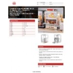 Carnival King NCM560R 10-15 lb. Nacho Chip, Popcorn, Peanut Warmer / Merchandiser with Forced Air - 120V, 560W Carnival King NCM560R 10-15 lb. Nacho Chip, Popcorn, Peanut Warmer / Merchandiser with Forced Air - 120V, 560W