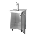 Beverage-Air DD24HC-1-S Single Tap Kegerator Beer Dispenser - Stainless Steel, (1) 1/2 Keg Capacity Beverage-Air DD24HC-1-S Single Tap Kegerator Beer Dispenser - Stainless Steel, (1) 1/2 Keg Capacity