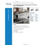 Avantco Stainless Steel Kegerator / Beer Dispenser with 2 Triple Tap Towers - (3) 1/2 Keg Capacity