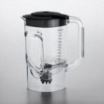 Hamilton Beach HBB908R 1 hp Bar Blender with 2 Speeds and 44 oz. Polycarbonate Jar - 120V