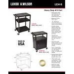 Luxor LE34-B Black Endura 34 Luxor LE34-B Black Endura 34