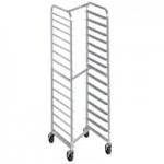 Channel 426AN 7 Pan End Load Aluminum Nesting Bun / Sheet Pan Rack - Assembled