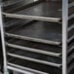 Channel 425AKD 9 Pan Aluminum End Load Half Height Sheet / Bun Pan Rack - Unassembled Channel 425AKD 9 Pan Aluminum End Load Half Height Sheet / Bun Pan Rack - Unassembled