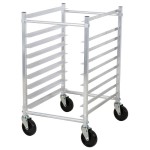 Channel 425AKD 9 Pan Aluminum End Load Half Height Sheet / Bun Pan Rack - Unassembled Channel 425AKD 9 Pan Aluminum End Load Half Height Sheet / Bun Pan Rack - Unassembled