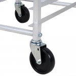 Channel 425AKD 9 Pan Aluminum End Load Half Height Sheet / Bun Pan Rack - Unassembled Channel 425AKD 9 Pan Aluminum End Load Half Height Sheet / Bun Pan Rack - Unassembled