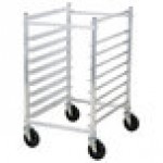 Channel 425AKD 9 Pan Aluminum End Load Half Height Sheet / Bun Pan Rack - Unassembled Channel 425AKD 9 Pan Aluminum End Load Half Height Sheet / Bun Pan Rack - Unassembled