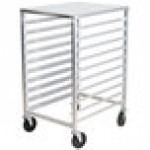 Channel 425AKD 9 Pan Aluminum End Load Half Height Sheet / Bun Pan Rack - Unassembled Channel 425AKD 9 Pan Aluminum End Load Half Height Sheet / Bun Pan Rack - Unassembled