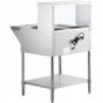 Avantco STE-2SG Two Pan Open Well Electric Steam Table with Undershelf, Overshelf, and Sneeze Guard - 120V, 1000W Avantco STE-2SG Two Pan Open Well Electric Steam Table with Undershelf, Overshelf, and Sneeze Guard - 120V, 1000W