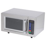 Waring WMO90 Stainless Steel Commercial Microwave with Push Button Controls - 120V, 1000W Waring WMO90 Stainless Steel Commercial Microwave with Push Button Controls - 120V, 1000W