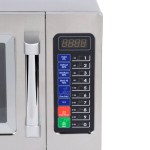 Waring WMO90 Stainless Steel Commercial Microwave with Push Button Controls - 120V, 1000W Waring WMO90 Stainless Steel Commercial Microwave with Push Button Controls - 120V, 1000W