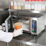 Waring WMO90 Stainless Steel Commercial Microwave with Push Button Controls - 120V, 1000W Waring WMO90 Stainless Steel Commercial Microwave with Push Button Controls - 120V, 1000W